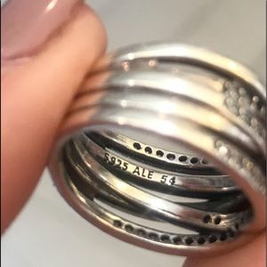 Pandora silver ring
